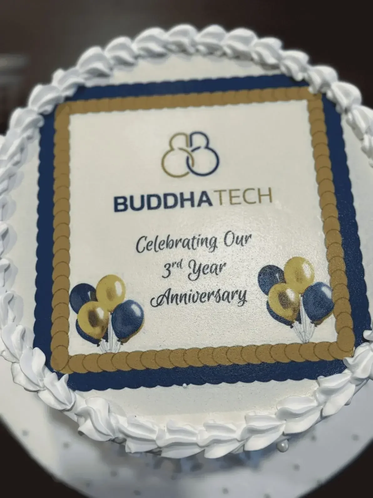 3rd Anniversary Cake